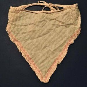 GEO RAGS Girls' Boutique Hippy/Boho/Retro Pink Gingham Tie Top ~ Sz S